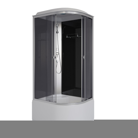 Душевая кабина Niagara Eco E90/80/40L/TN 90х80 асимметричная с крышей ориентация левая